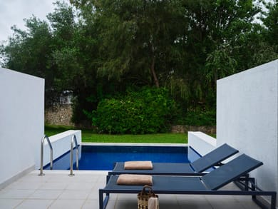Double Garden View with Private Pool - Bungalow