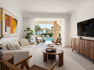 Luxury Family Suite Sea View Private Pool