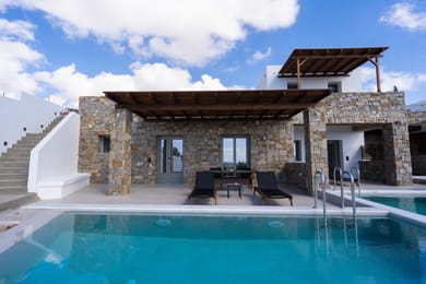 Premium Two - Space Suite With Private Pool and Sea View
