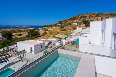 Deluxe Double Room with Private Pool and Sea View