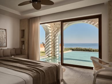 Three Bedroom Sea Front Pool Villa