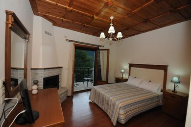 Economy with fireplace