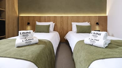 Standard Twin Room with Balcony - Atrium View