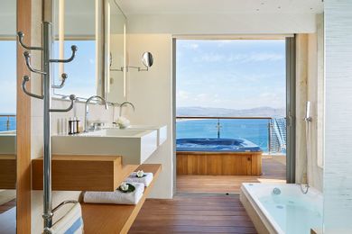 Double Deluxe Room Sea View  Outdoor Jacuzzi