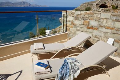 Double Deluxe Room Sea View  Outdoor Jacuzzi