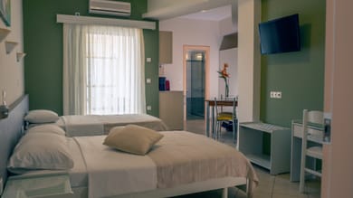 Studio (3 Adults) with Garden View