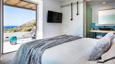 Aegean Honeymoon Sea View Suite Jetted Tub