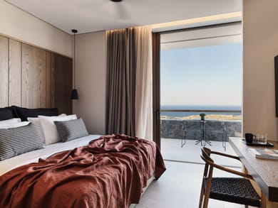 Lava Suite Sea View with Hot Tub