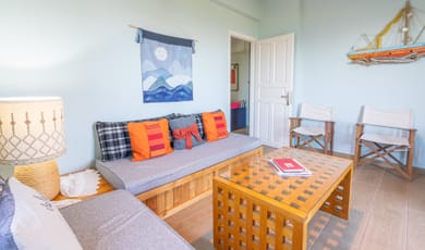 Deluxe Apartment | Sea View [60m²] - Dafni