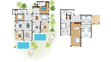 5 Bedroom Grand Villa on the Beach