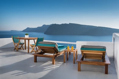Deluxe Suite with outdoor heated plunge pool with jets