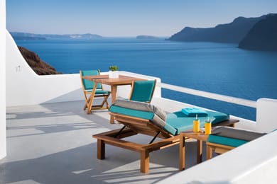 Deluxe Suite with outdoor heated plunge pool with jets