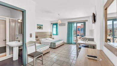 Double Room Garden View (2 Adults + 1 Child)