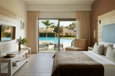 Double Room Swim up Pool view (Bungalow Area)