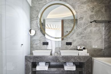 Mayia Suite with Private Pool Sea View & Free Transfer