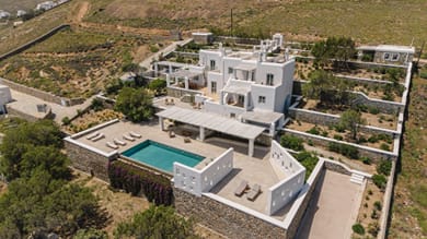 7 Beds | Villa Bohemian Blue | Agios Sostis