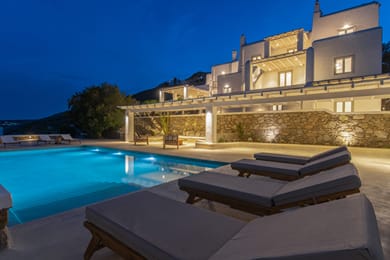 7 Beds | Villa Bohemian Blue | Agios Sostis