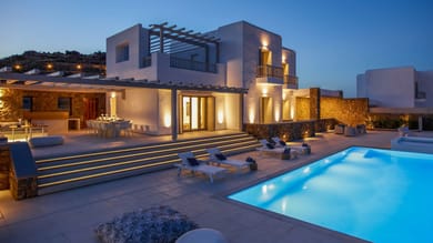 Villa Celia | 5 Bedrooms | Kalafatis