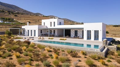 Villa Ble | 4 Bedrooms | Chrisi Akti