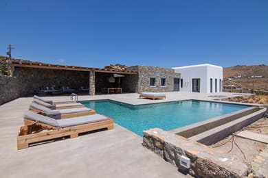 Villa Aqua Marine - Kalafatis - Mykonos - 4 bedrooms - private pool