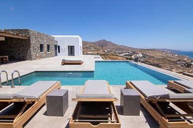 Villa Aqua Marine - Kalafatis - Mykonos - 4 bedrooms - private pool