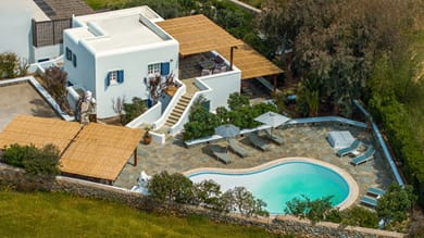 Villa Orea Beachfront - Kalafatis - Mykonos - 4 bedrooms - private pool