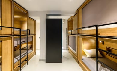 Single Bed in 8-Bed Mixed Dormitory Room with Balcony