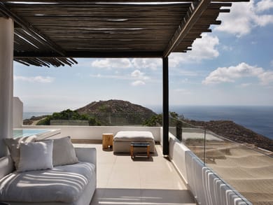 Panoptis Honeymoon Retreat with Outdoor Jacuzzi