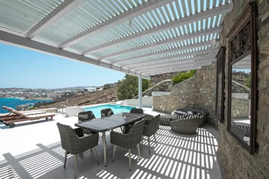 4 Bedroom Maisonette with Private Pool & Sea View | Ornos