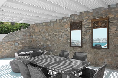 4 Bedroom Maisonette with Private Pool & Sea View | Ornos