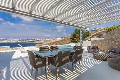 4 Bedroom Maisonette with Private Pool & Sea View | Ornos