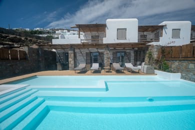 3 Bedroom Executive Villa with Private Pool & Sea View | Ornos