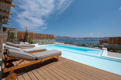 3 Bedroom Executive Villa with Private Pool & Sea View | Ornos