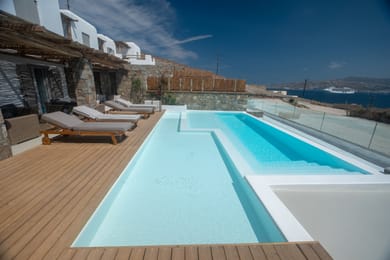 2 Bedroom Exclusive Suite with Private Pool & Sea View | Ornos
