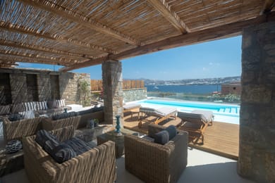 2 Bedroom Exclusive Suite with Private Pool & Sea View | Ornos