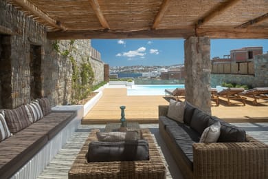 3 Bedroom Executive Villa with Private Pool & Sea View | Ornos