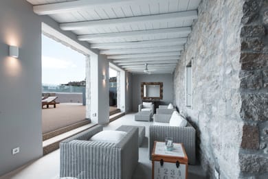 2 Bedroom Exclusive Suite with Sharing Pool & Sea View | Ornos
