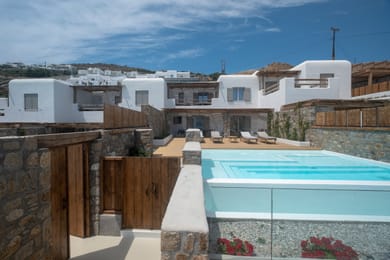 3 Bedroom Executive Villa with Private Pool & Sea View | Ornos