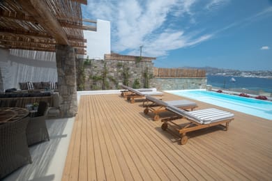 3 Bedroom Executive Villa with Private Pool & Sea View | Ornos