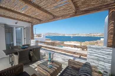 1 Bedroom Deluxe Suite with Sea View | Ornos
