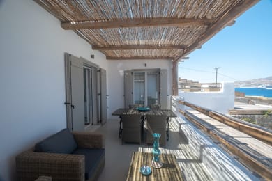 1 Bedroom Deluxe Suite with Sea View | Ornos