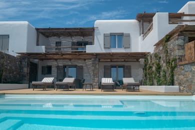 2 Bedroom Exclusive Suite with Private Pool & Sea View | Ornos