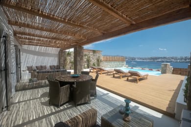 2 Bedroom Exclusive Suite with Private Pool & Sea View | Ornos
