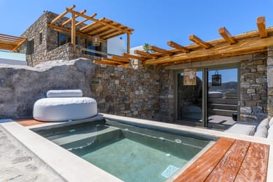 Junior Suite with Jacuzzi | Panormos