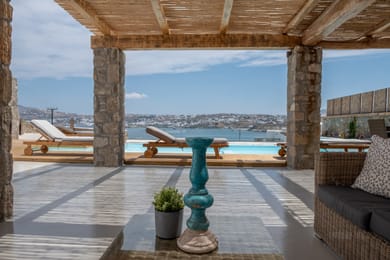 3 Bedroom Executive Villa with Private Pool & Sea View | Ornos