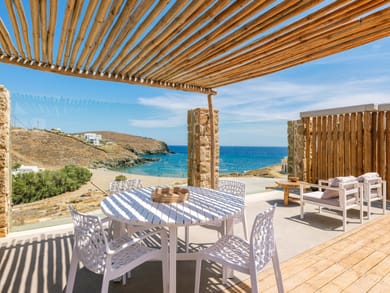 Apollo Beach Front Suite with Private Pool & Sea View -2BDR – Merchia beach