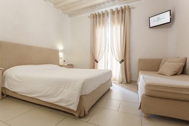 Sunset Wing Double Room Sea View |  Aeolos Resort Mykonos Town