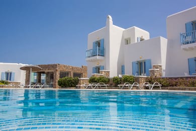 Sunset Wing Double Room Sea View |  Aeolos Resort Mykonos Town