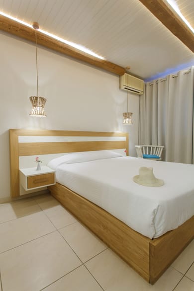 Main Section Double Room Pool View | Aeolos Resort Mykonos Town