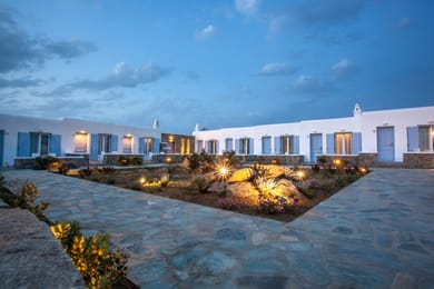 Sunset Wing Superior Suite Garden View | Aeolos Resort Mykonos Town